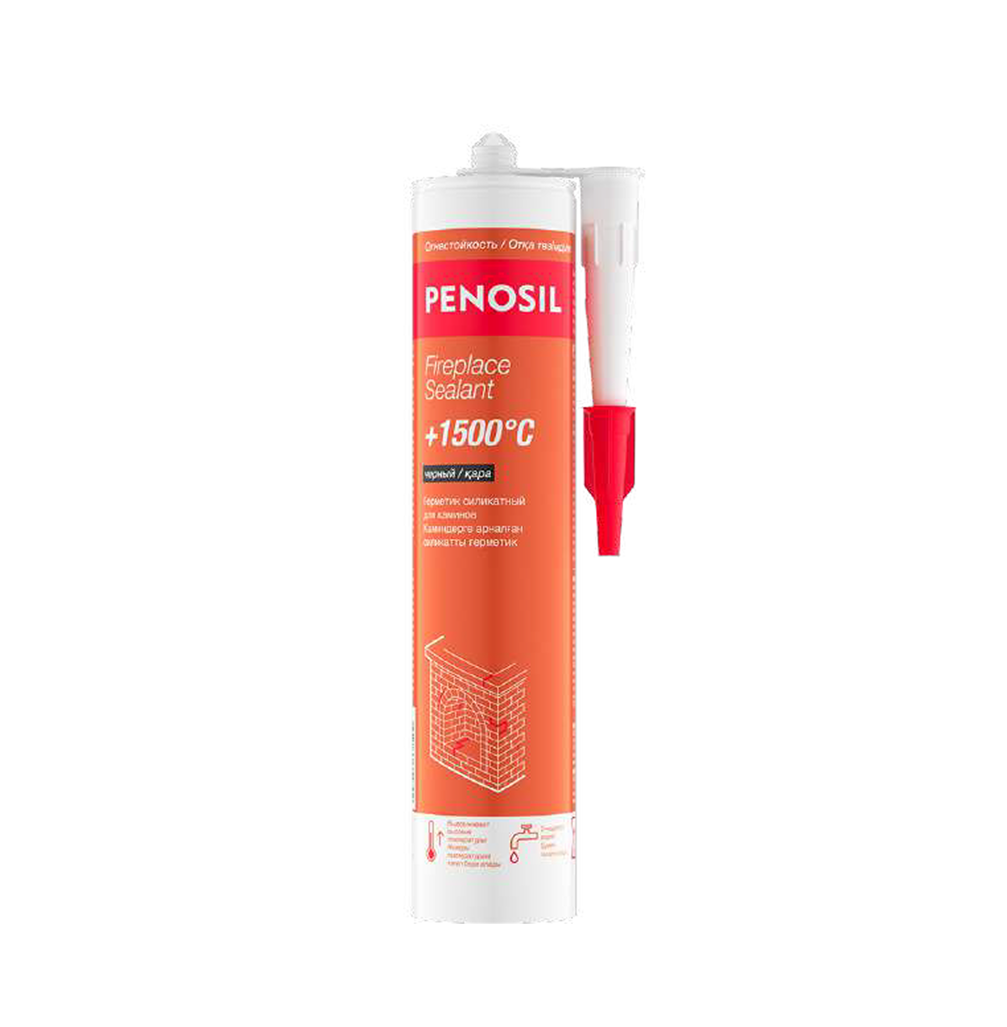 PENOSIL Premium +1500 °C Sealant герметик для духовок и каминов